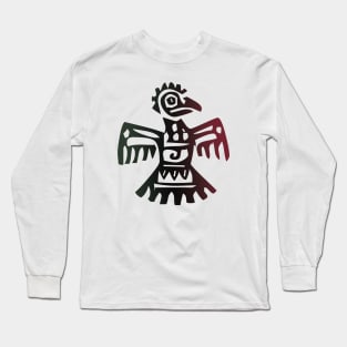 Aztec Bird Long Sleeve T-Shirt